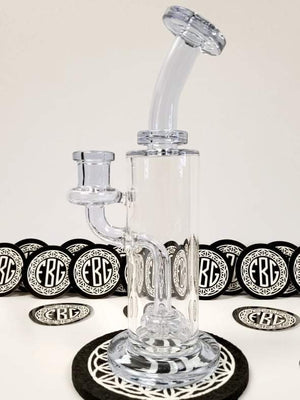 FatBoy Glass colored straight tube “Gemini CFL”